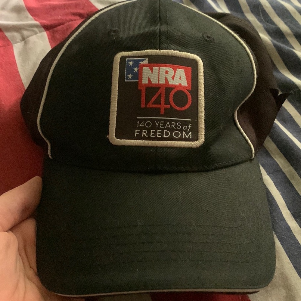 NRA 140 Years Of Freedom Velcro Adjustable Hat